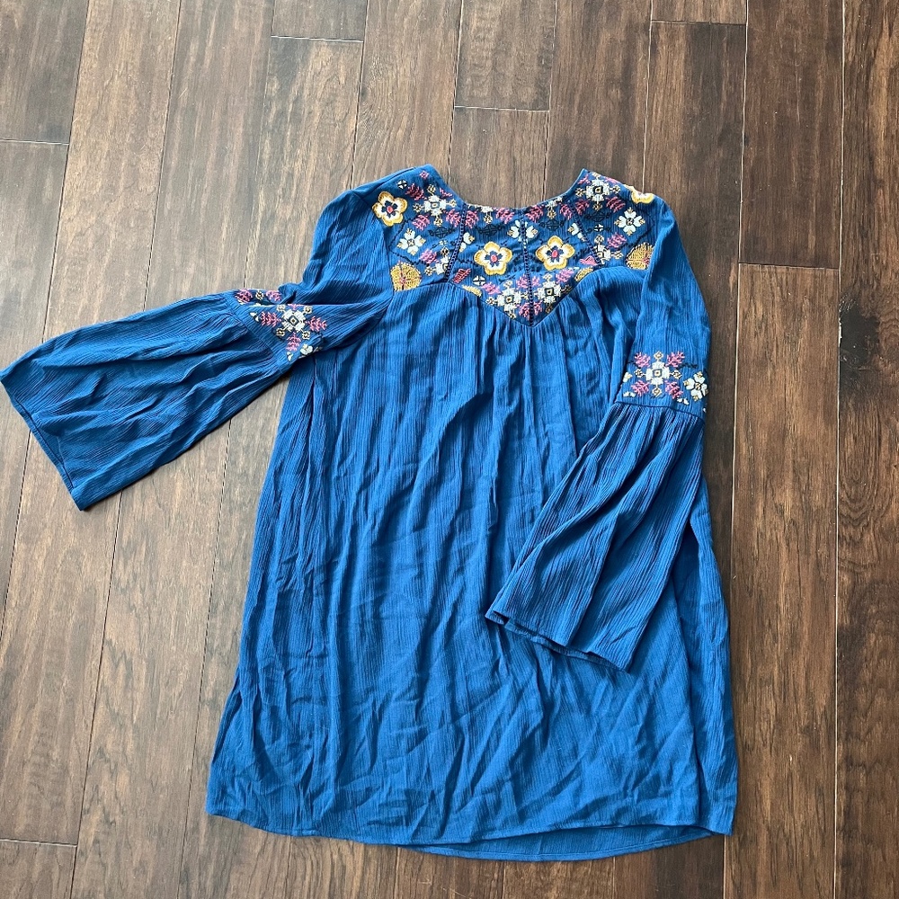 Blue Rain blue dress